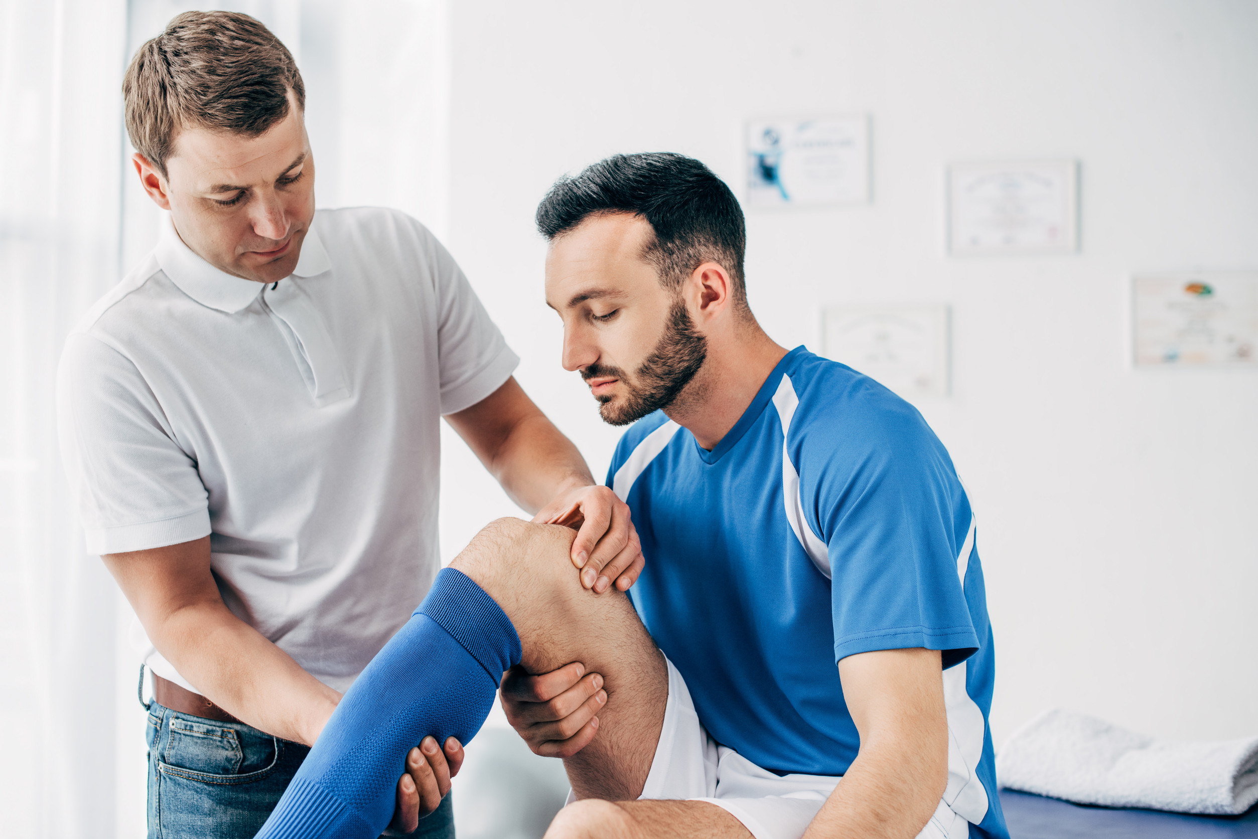 Kinésithérapeute du sport : prévention/rééducation